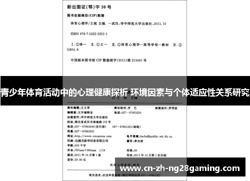 青少年体育活动中的心理健康探析 环境因素与个体适应性关系研究 青少年体育活动中的心理健康探析 环境因素与个体适应性关系研究